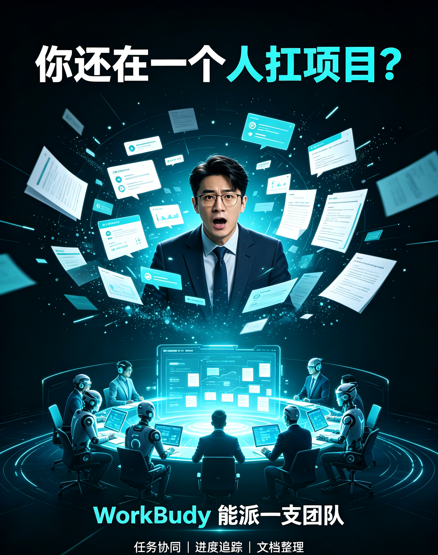 你还在一个人扛项目？WorkBuddy 能派一支团队